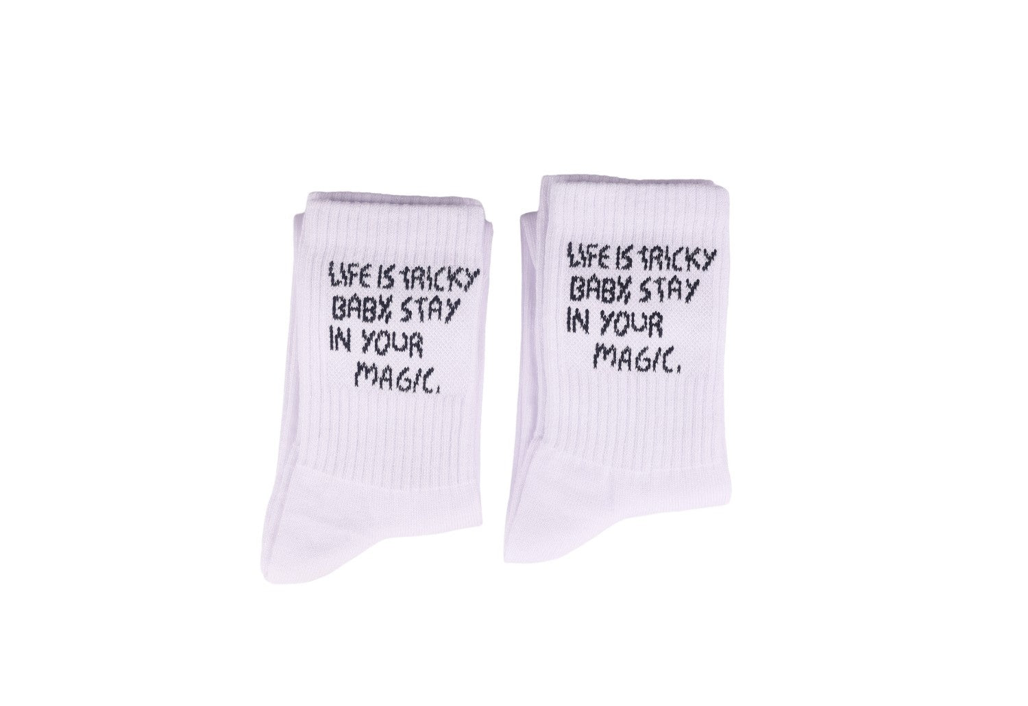 Life Is Tricky Socks